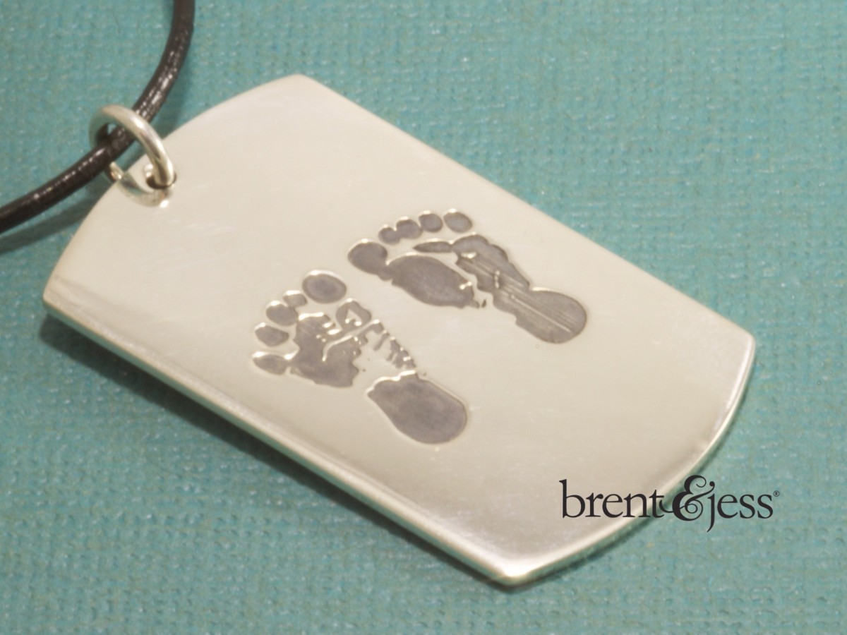 costume dog tag necklace