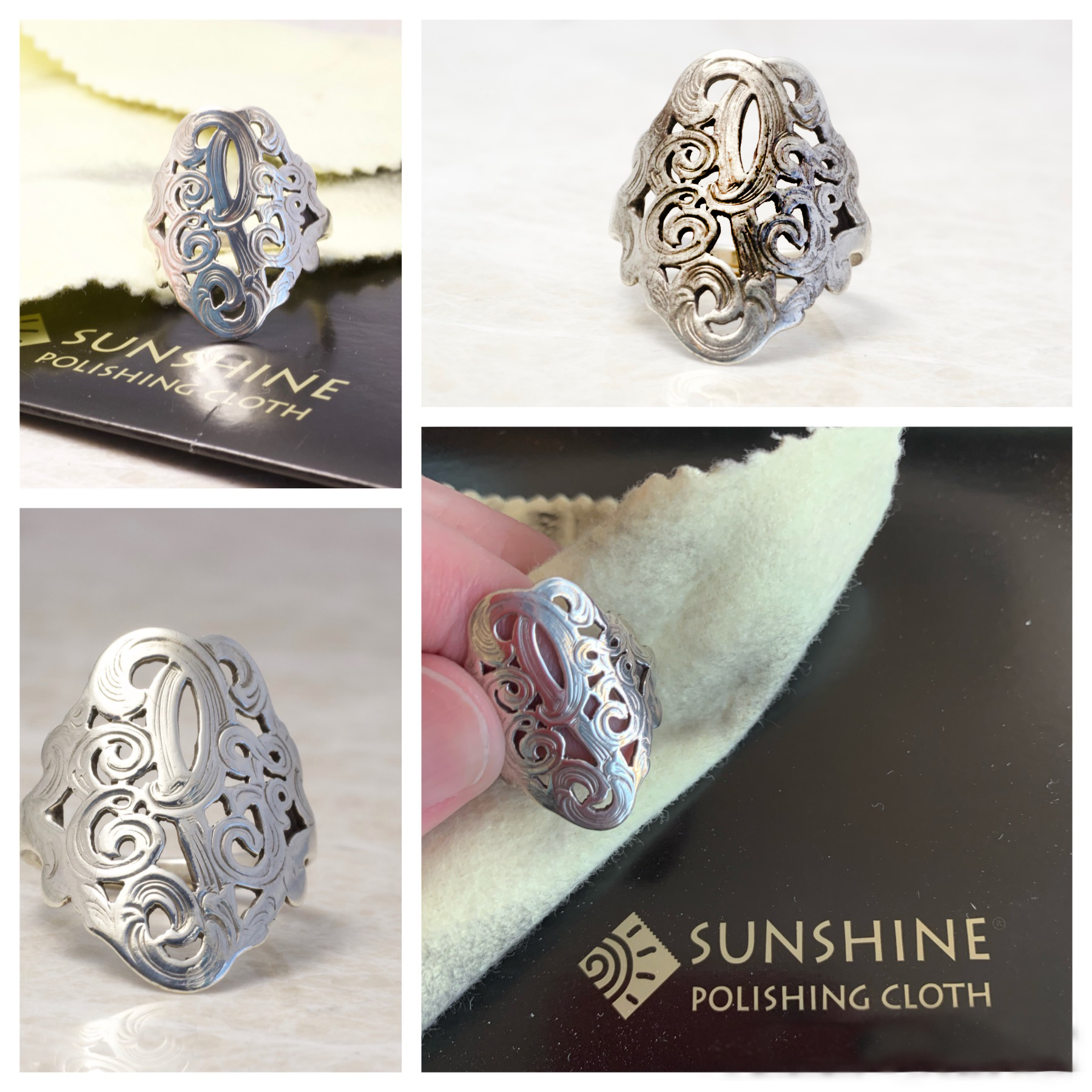 Sunshine Cloth – jewelry polishing cloth – Brent&Jess Fingerprint jewelry-  made with your fingerprints